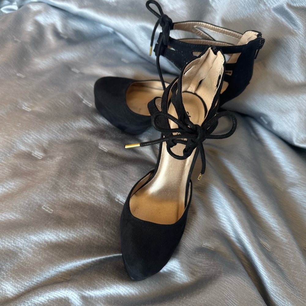 Charlotte Russe - Black Platform Heel - Size 7 - Picture 7 of 7